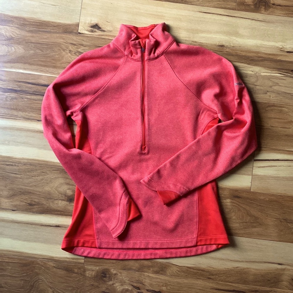 Columbia Women's Coral Half-Zip Pullover Sweatshirt